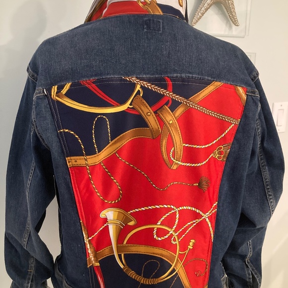 Lee-Gotcha Back Jackets & Blazers - Embellished Jean Jacket-Medium